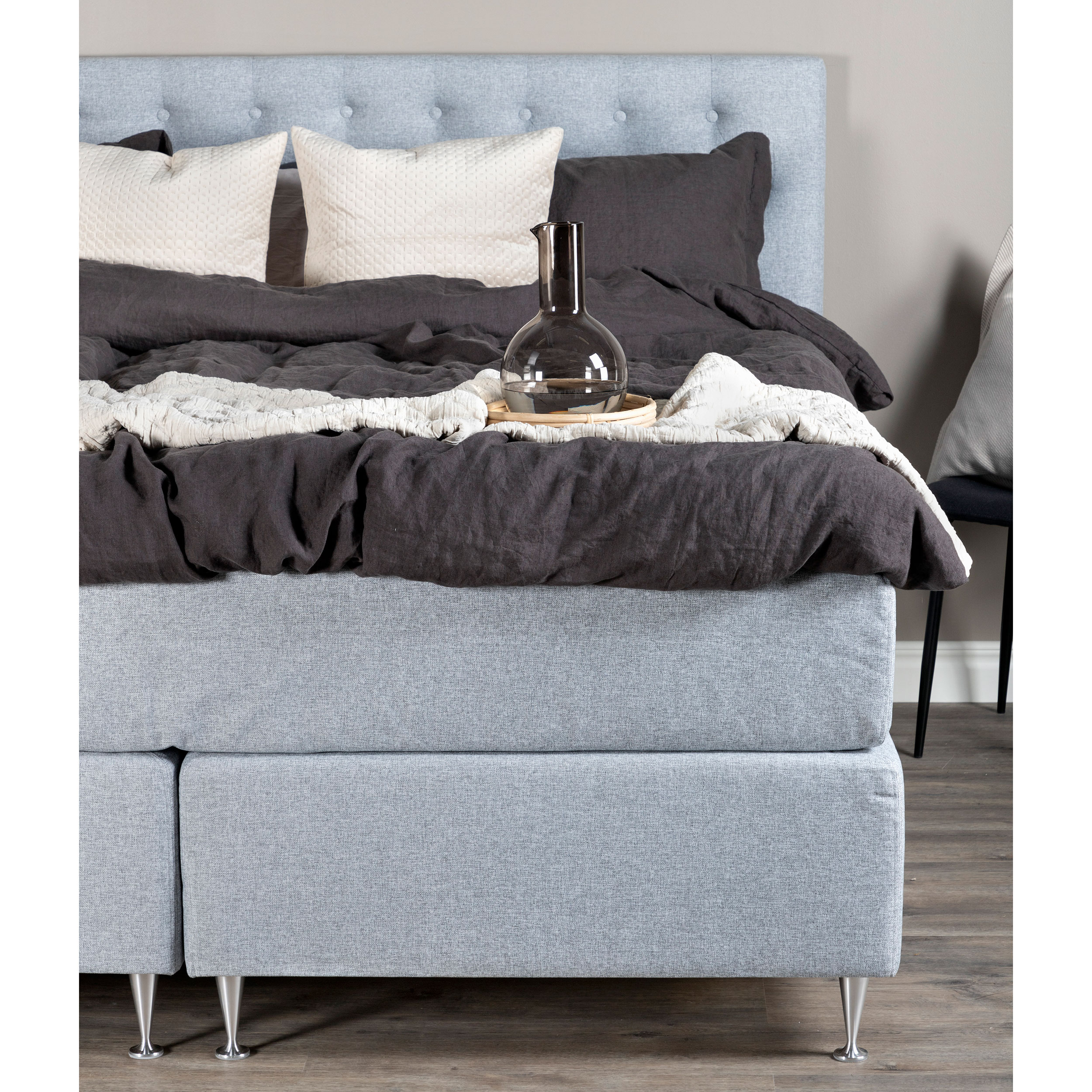 Kontinentalsäng Venture Home Äleklinta 180x200 Tyg med Sänggavel Föra 180