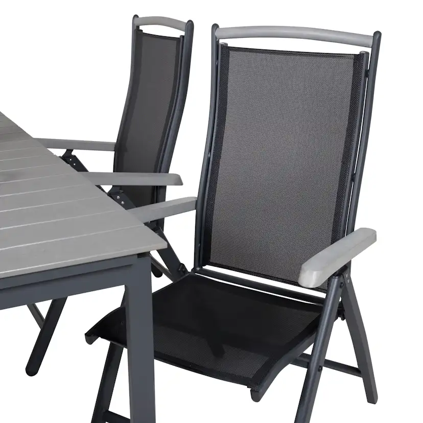 Matgrupp Venture Home Lova 160/240 med 4 Aleyna Stolar