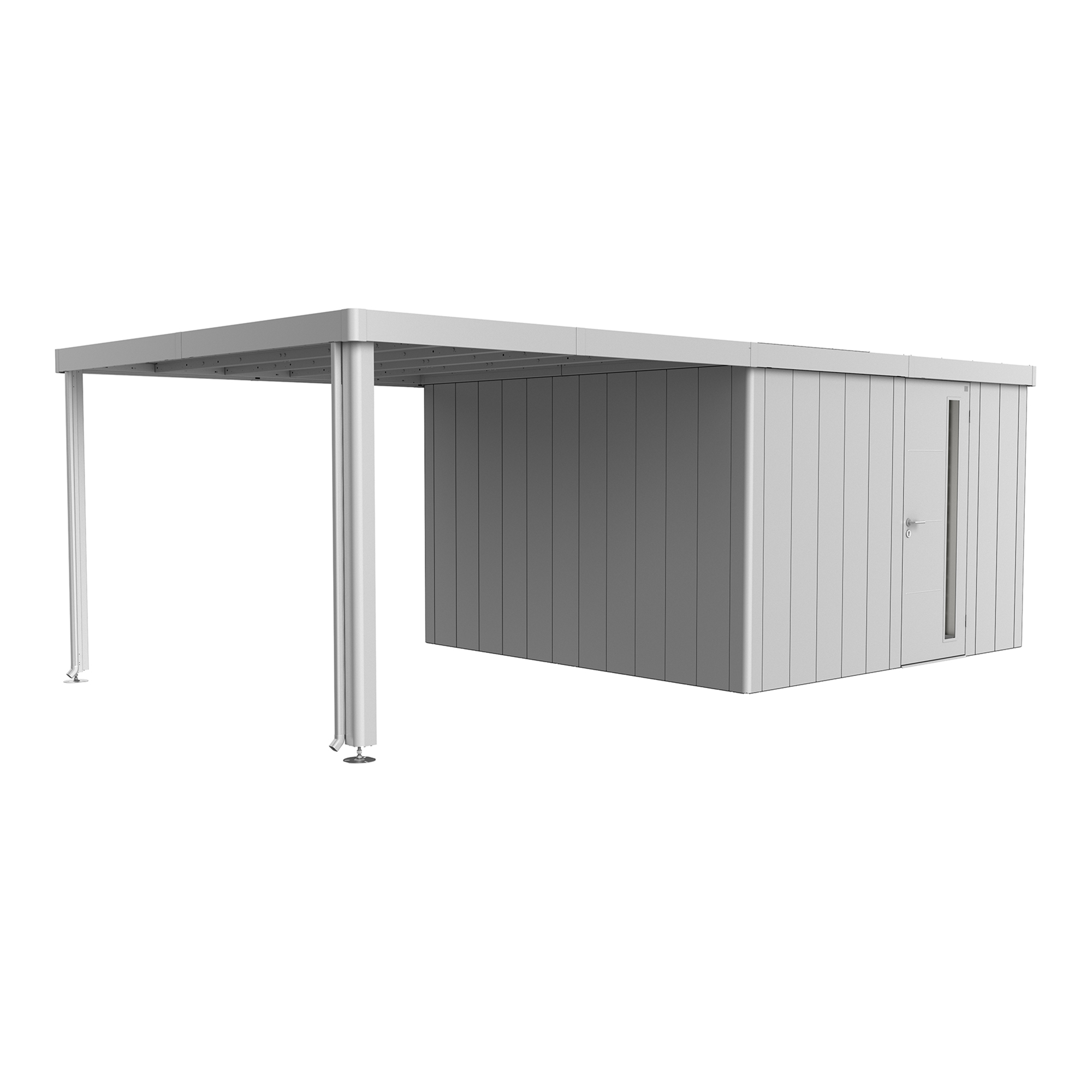 Sidotak Biohort till Trädgårdsskjul Neo 4A/4B/4C/4D