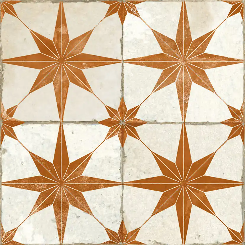 Klinker Tenfors Peronda FS Star Oxid 45x45 cm Röd