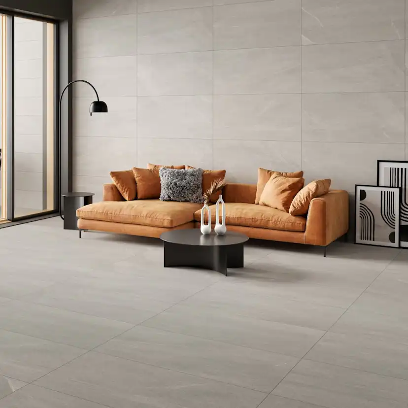 Klinker Bellevue Grey Marmor Matt 120x120 cm