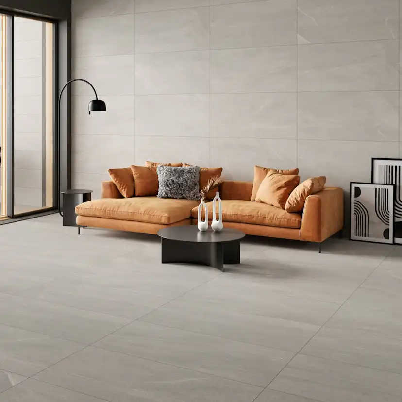 Klinker Bellevue Grey Marmor Matt 120x120 cm