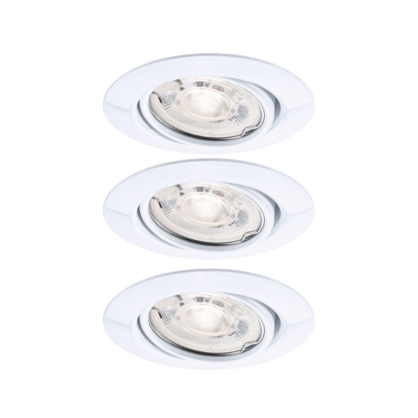 Downlight Paulmann Base inkl. GU10 Flat