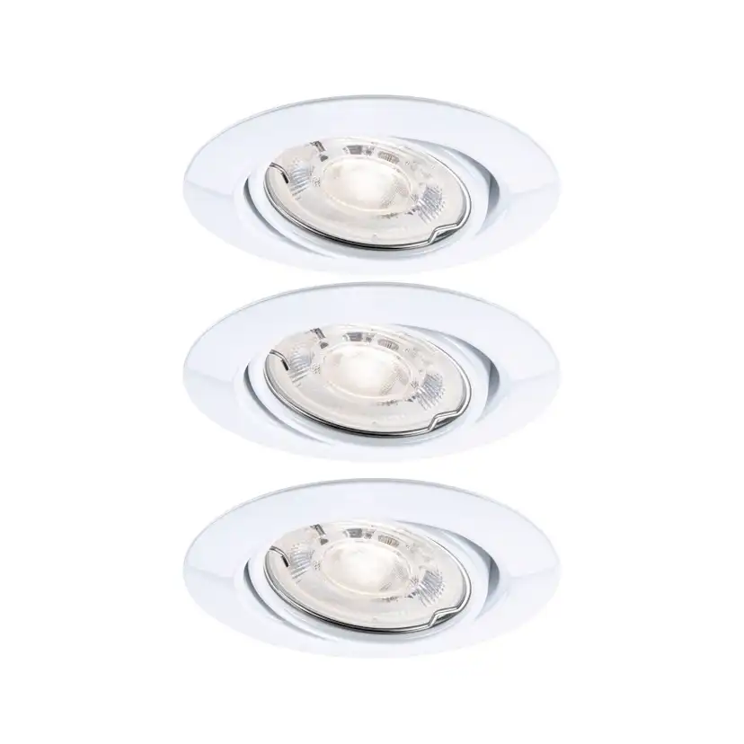Downlight Paulmann Base inkl. GU10 Flat