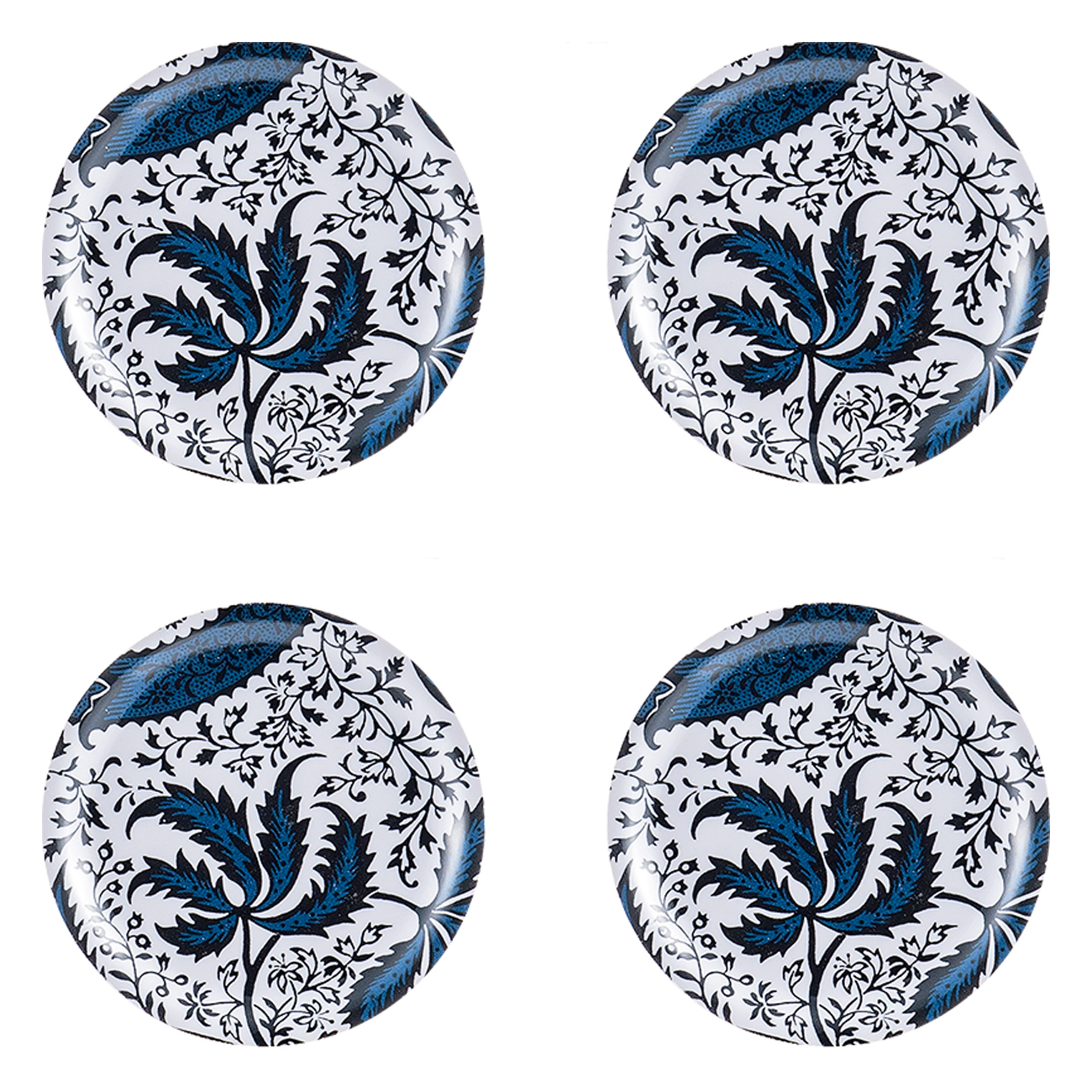 Glasunderlägg Åry Trays Indian Indigo