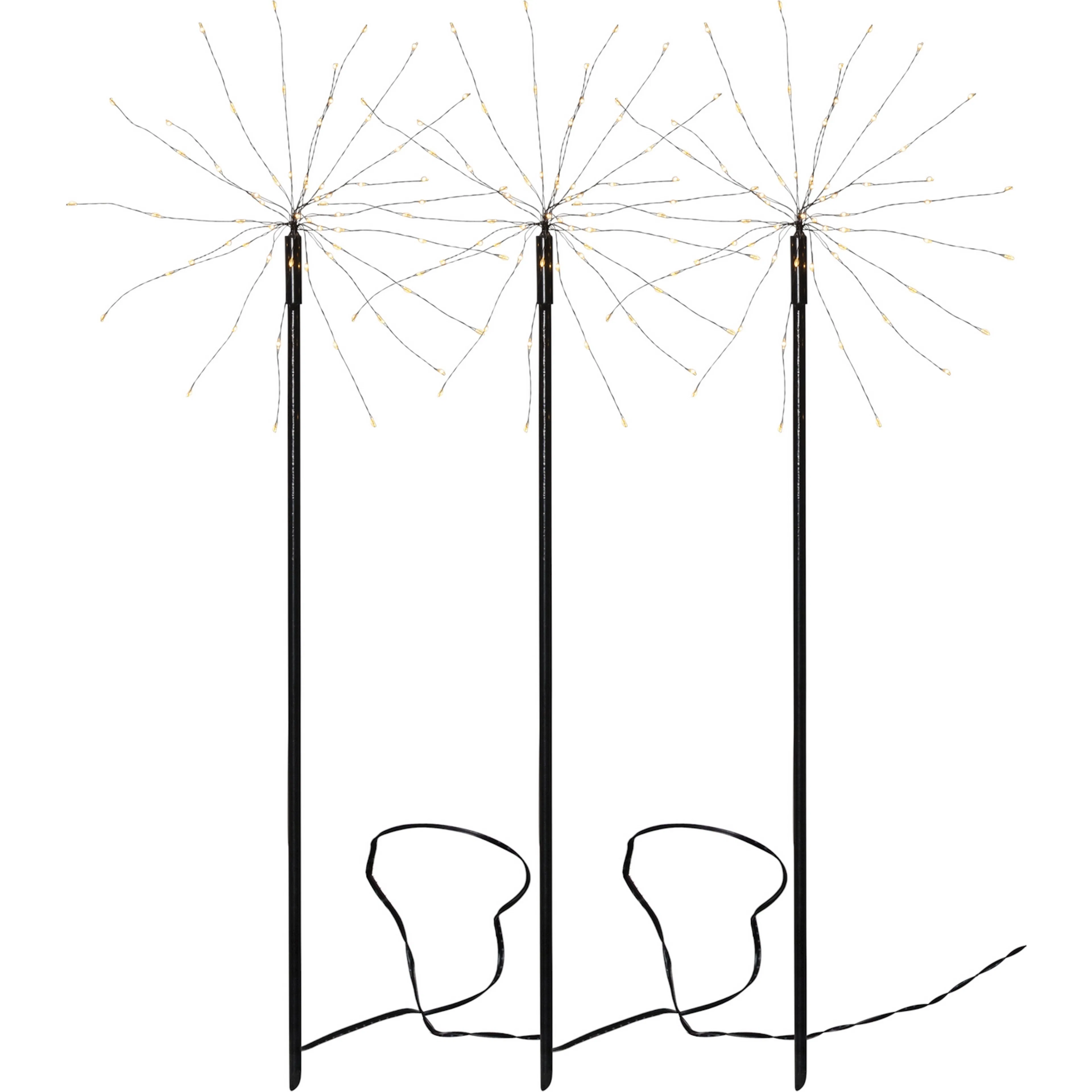 Firework pathfinder 3x60L, black/ww Varmvit