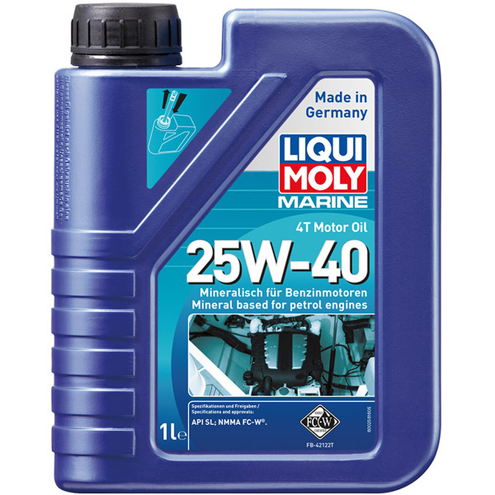 Liqui moly marine 4t motorolja 25w-40 5l Motorolja Liqui Moly Marine 4t 25w-40