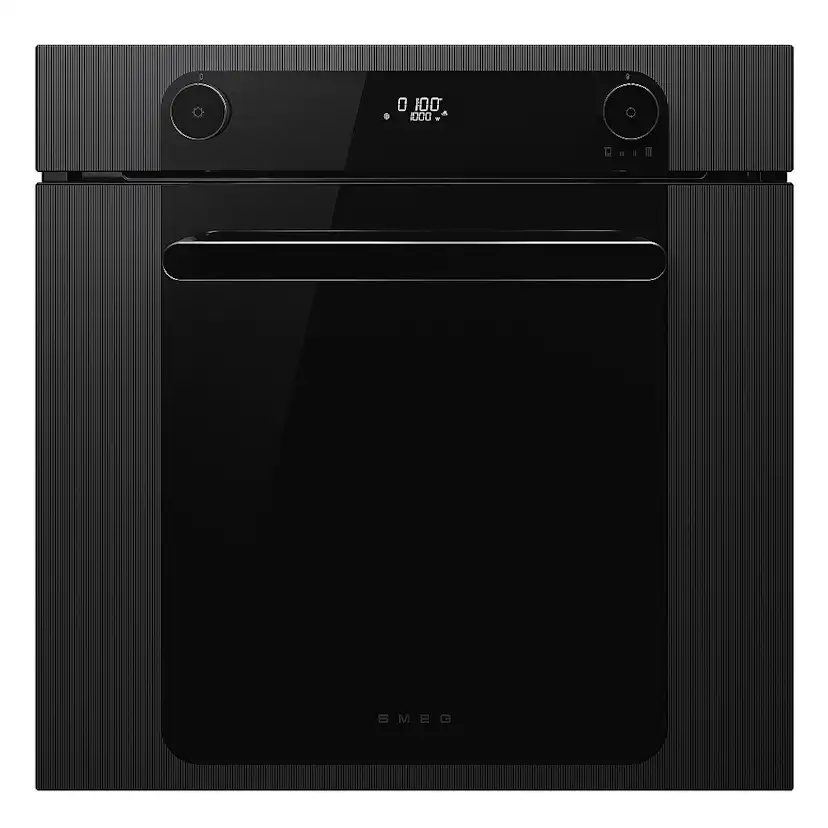 Kombiugn Smeg SOP6201S2B med Ångfunktion Svart 60 cm