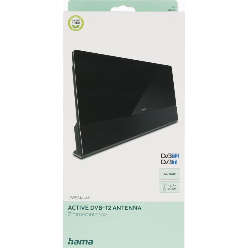 Inomhusantenn Hama Pro 55 DAB+/DAB/DVB-T2/FM Flat