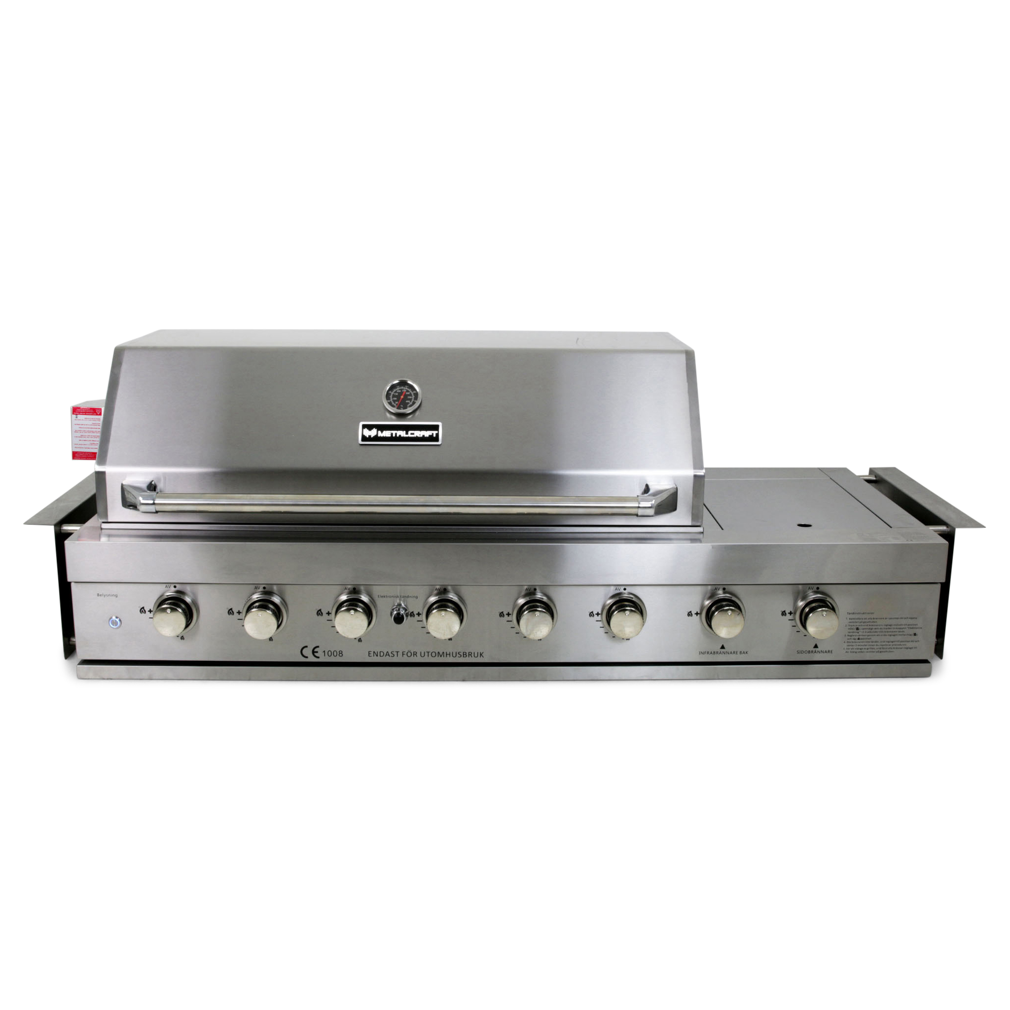 Gasolgrill Metalcraft Inbyggnad Amarillo