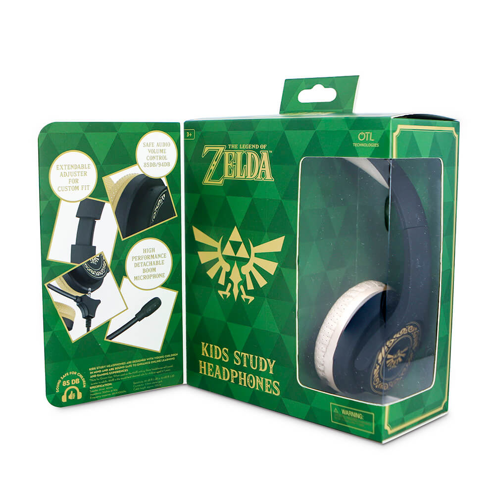 Hörlurar OTL Technologies Zelda Interaktiv On-Ear 85/94dB Boom Mic
