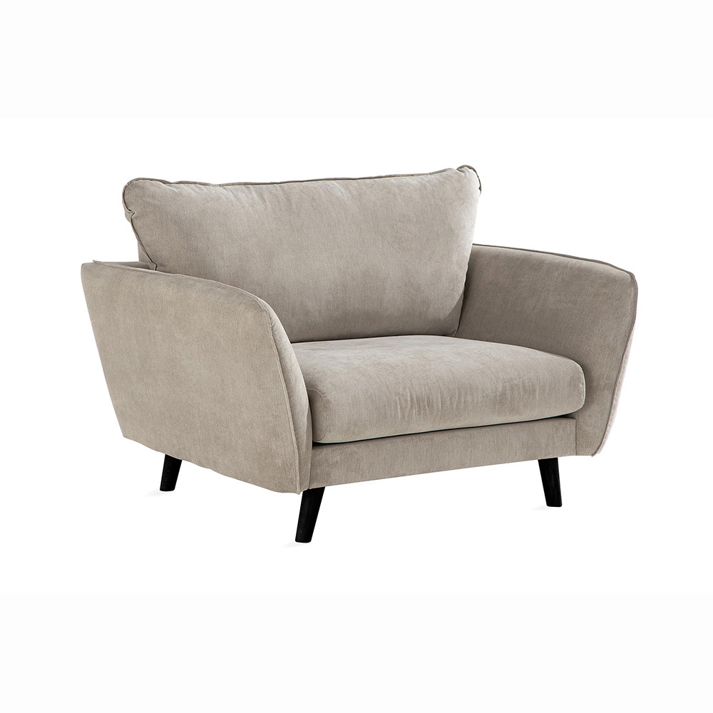 Trend Lyx Fåtölj Beige/Svart