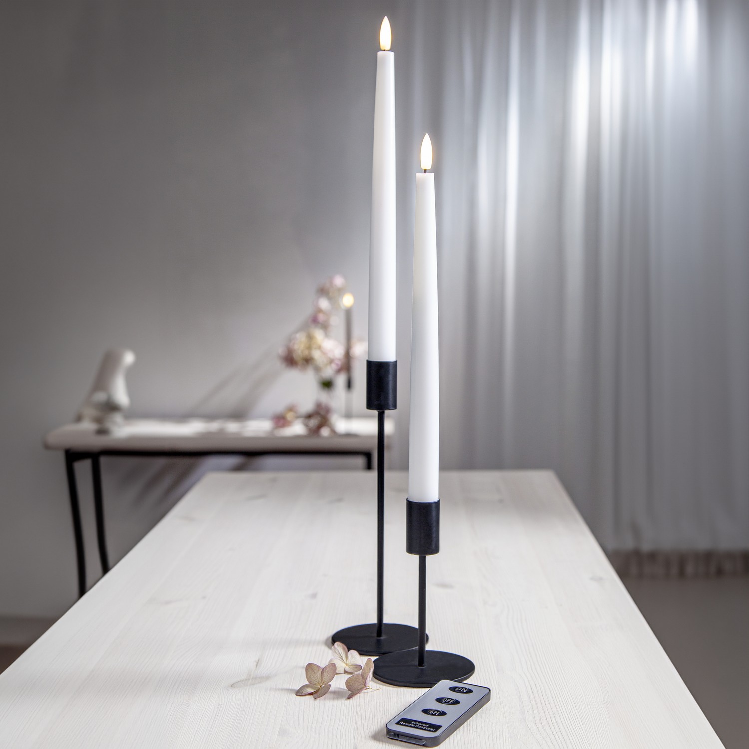 Antikljus Star Trading Flamme Slim 2-pack