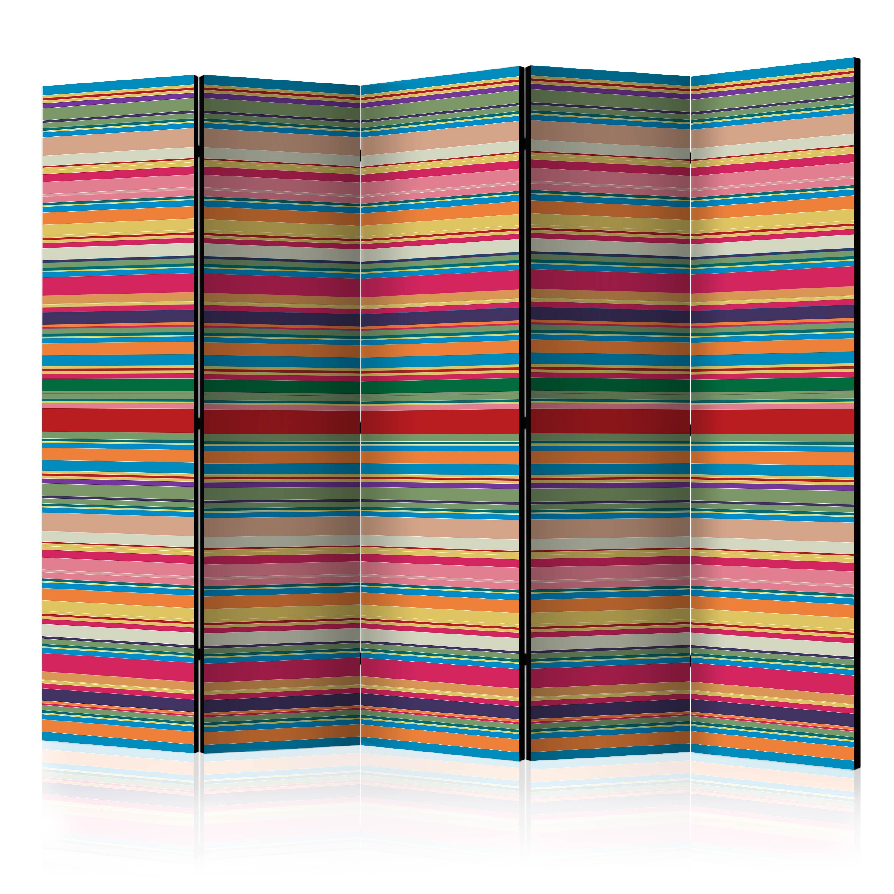 Rumsavdelare Skärmvägg Arkiio Subdued Stripes II 225x172 cm