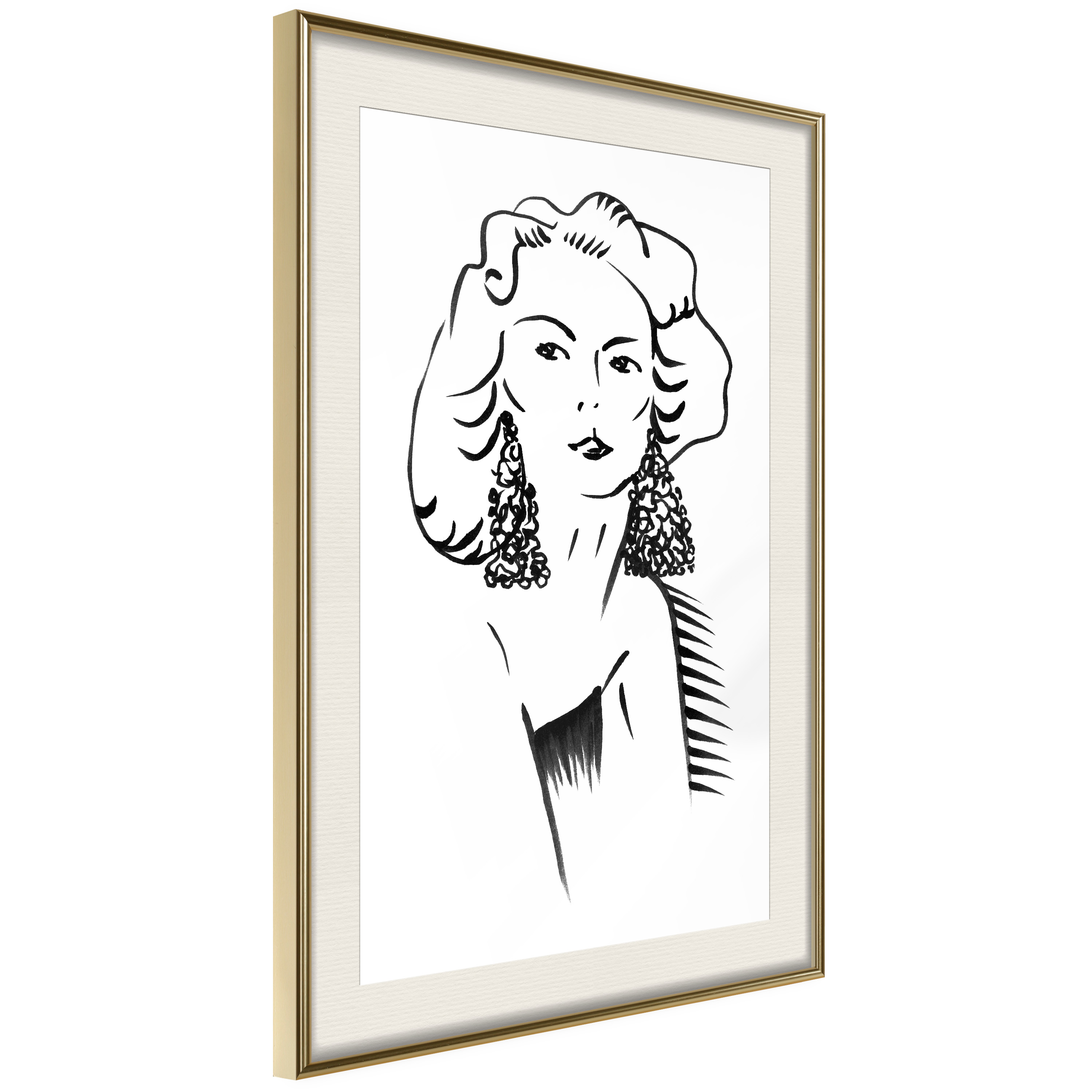 Poster Artgeist Affisch Romantic Blonde