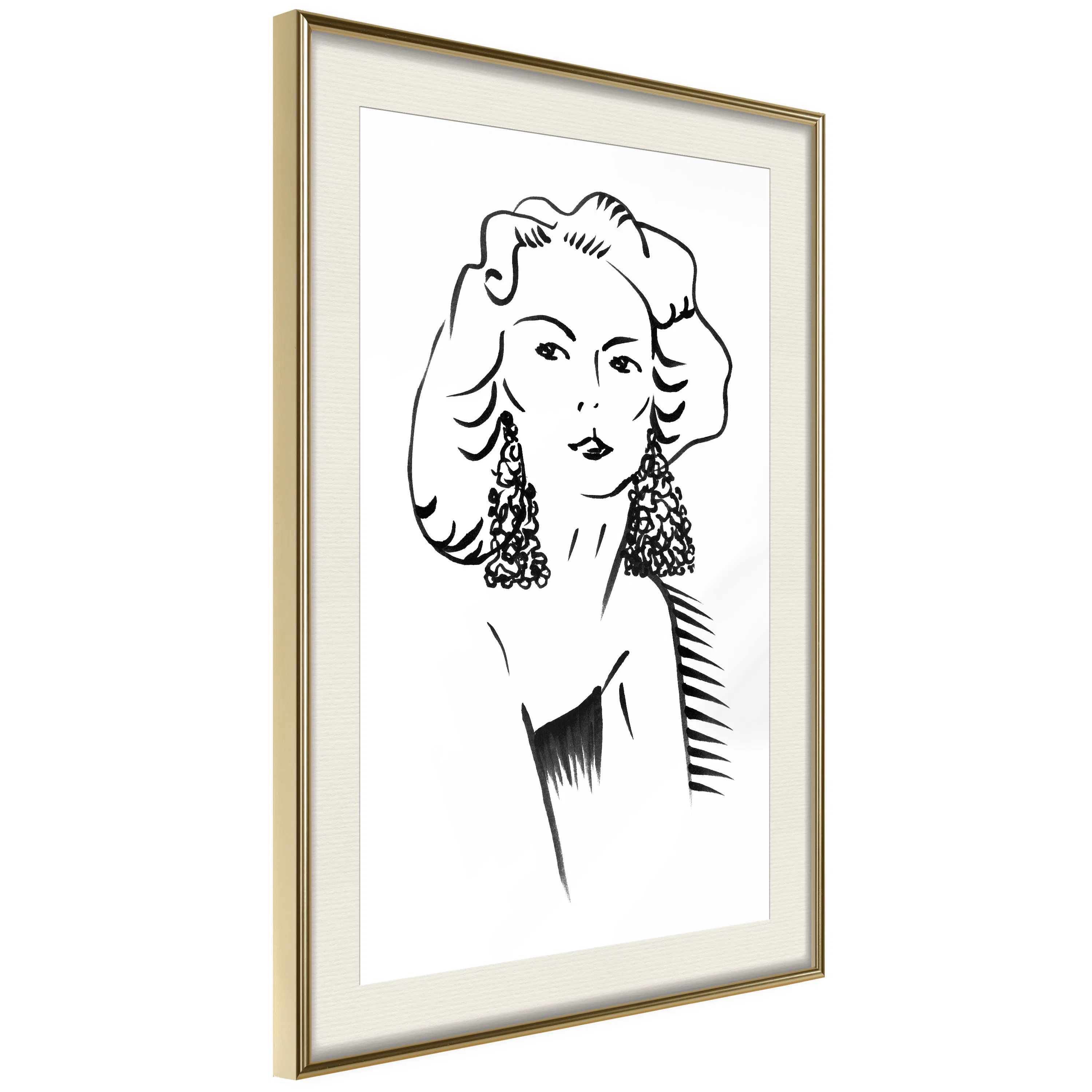 Poster Artgeist Affisch Romantic Blonde