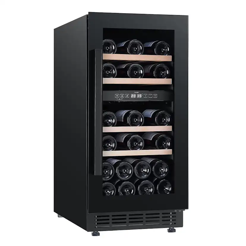 Vinkyl Cavin Arctic Collection 40D Fullglass Svart Inbyggbar med 2 Zoner