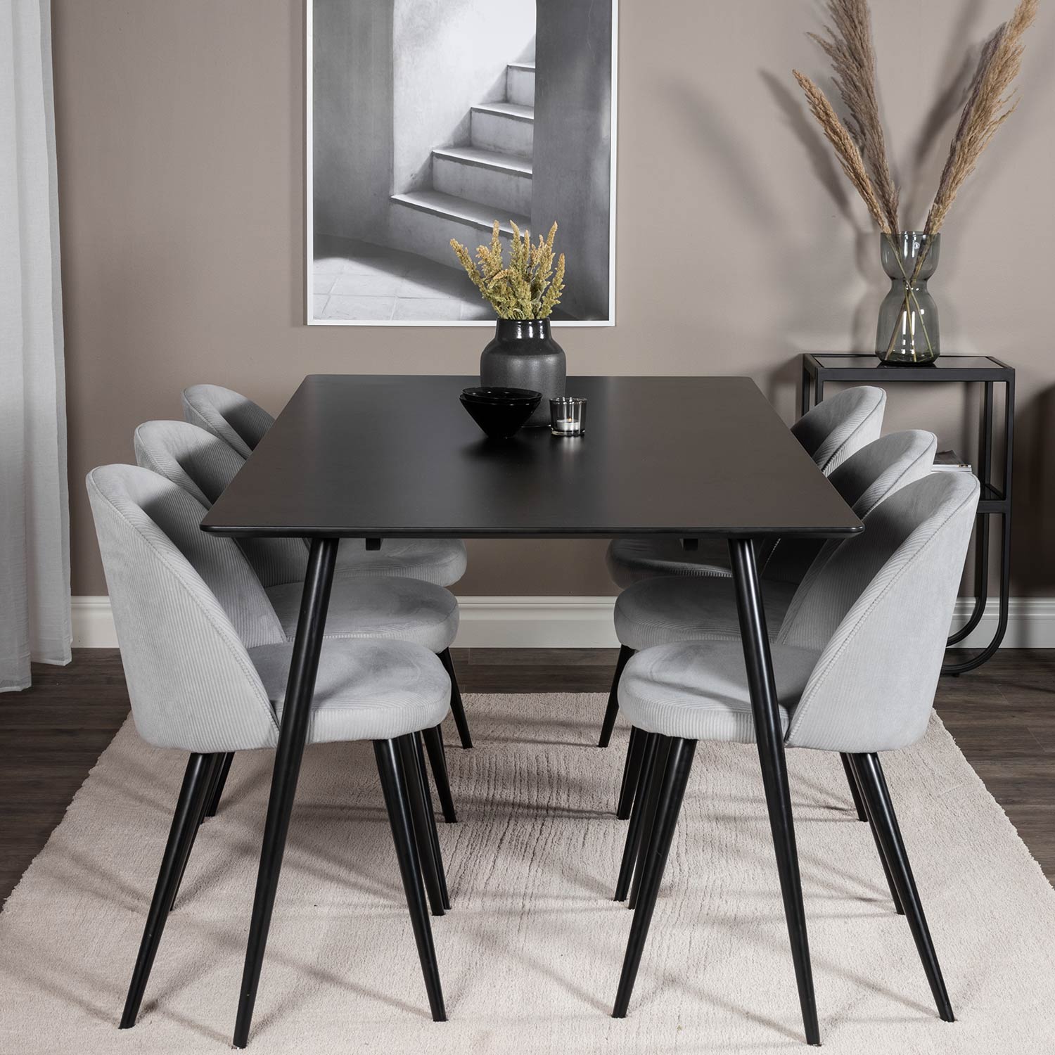 Matgrupp Venture Home Silvia med 6 Valentina Stolar Manchester