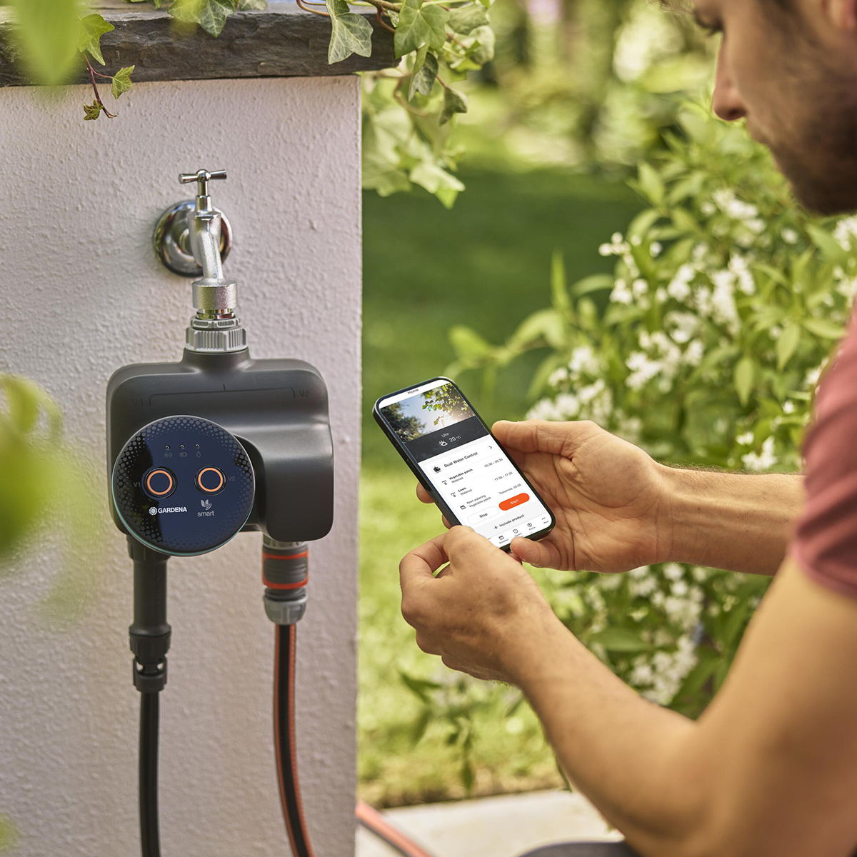 Robotgräsklippare Gardena Smart Sileno Sense 600 Bevattningspaket