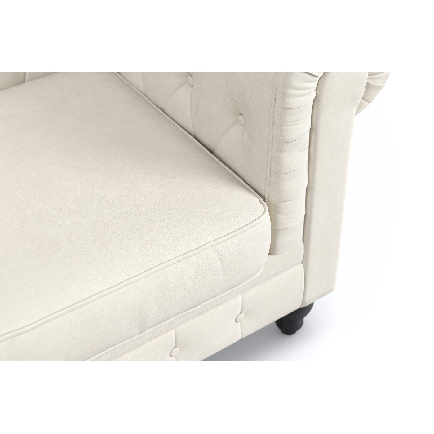 Soffa Manor House Chesterfield Lyx 2-sits Beige