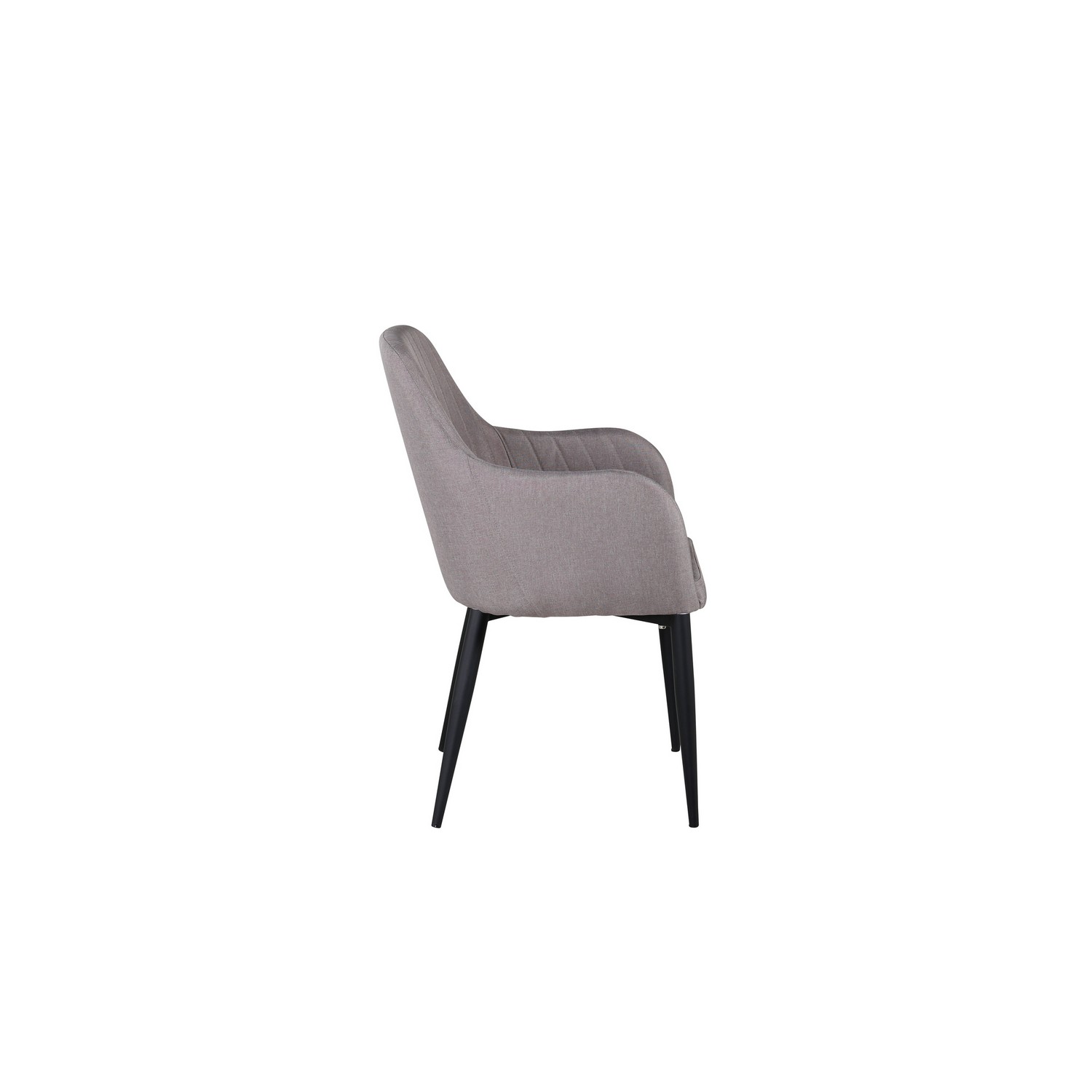 Comfort Chair Polar grey - Black Legs Grå/Svart