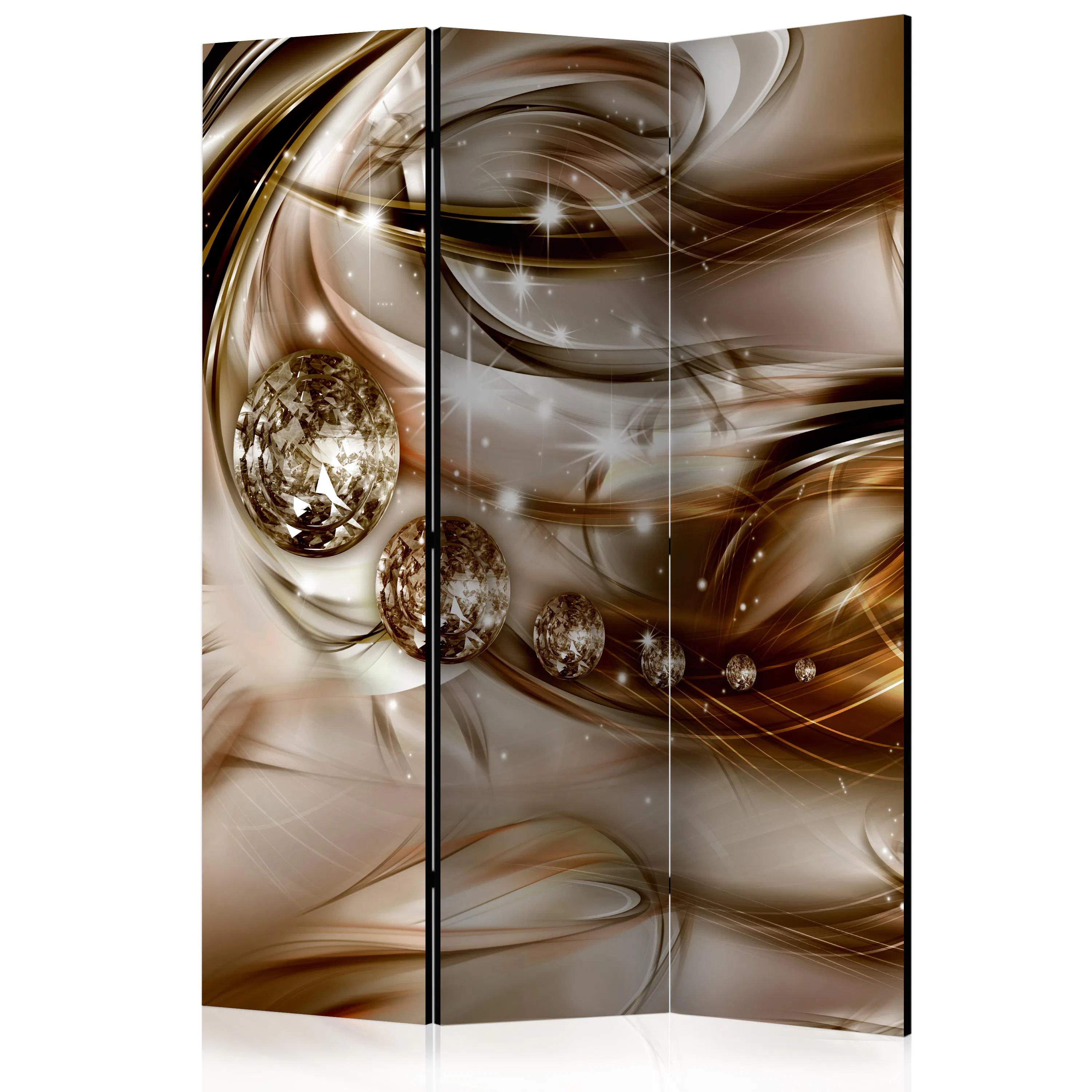 Rumsavdelare Skärmvägg Arkiio Chocolate Tide 135x172 cm