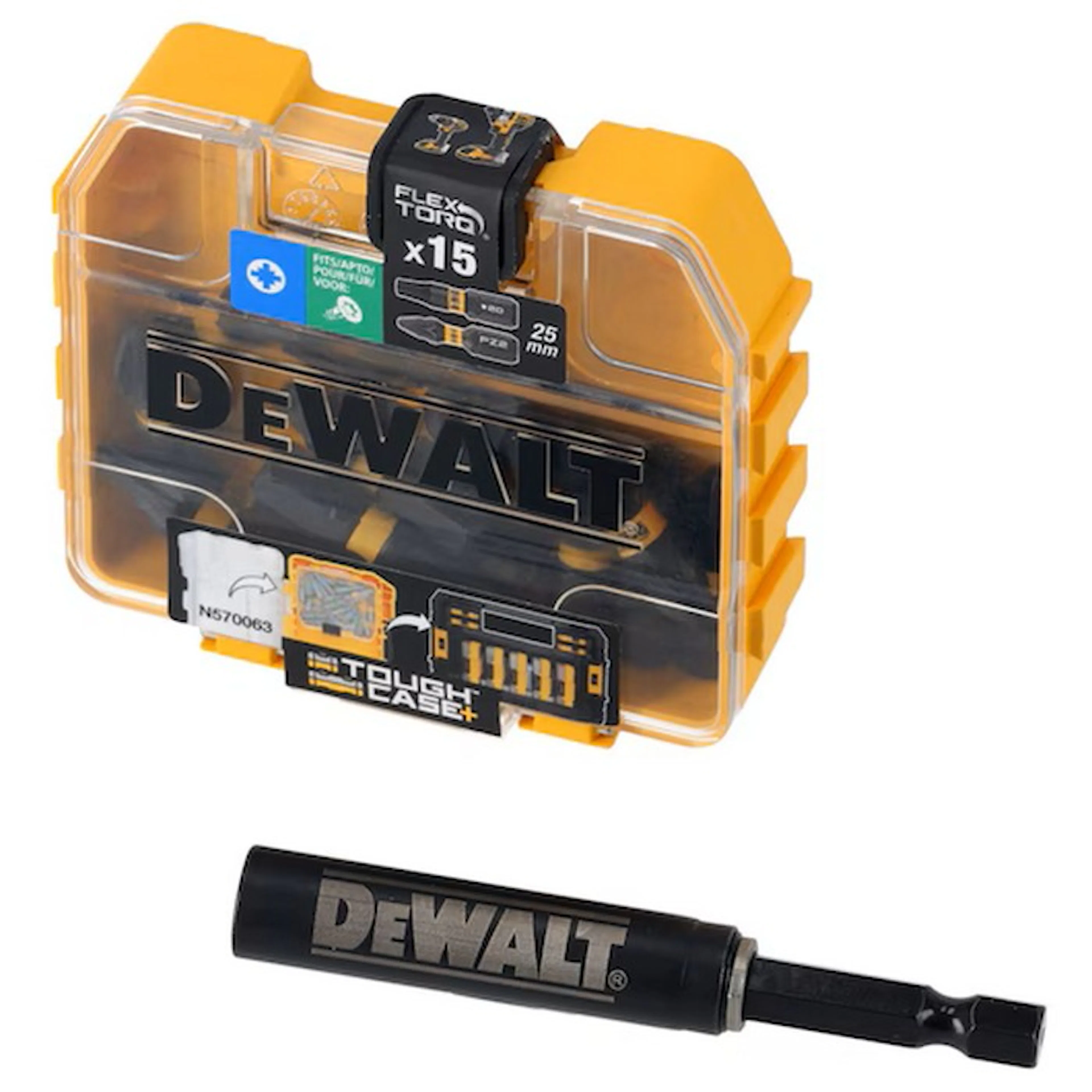 Torsionbitsset DeWalt DT70522T 16 Delar