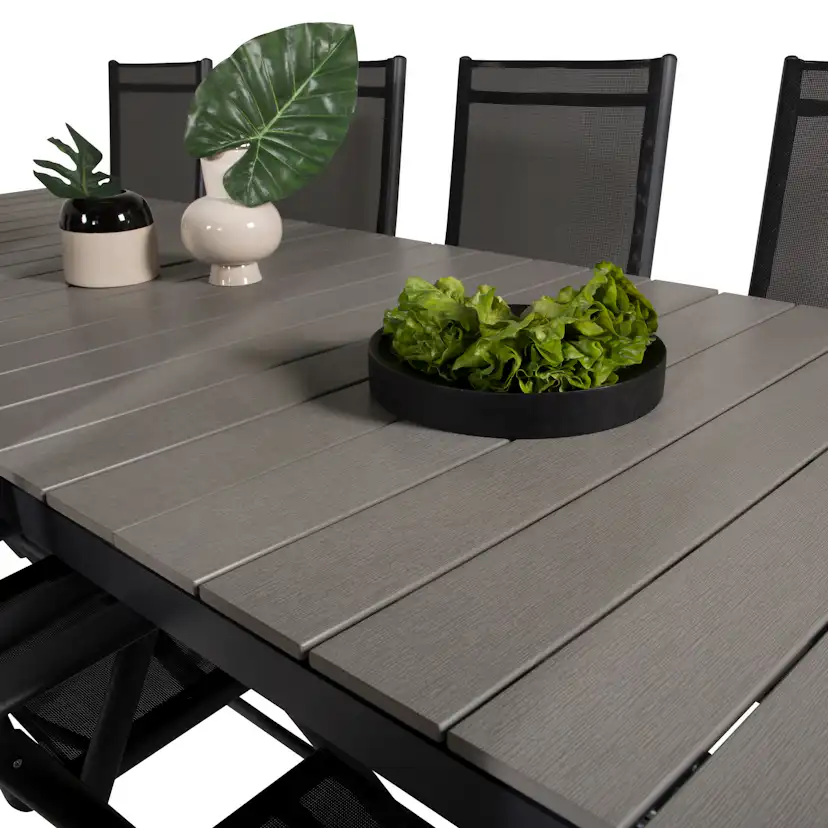 Matgrupp Venture Home Lova 224/324 med 10 Bront Stolar