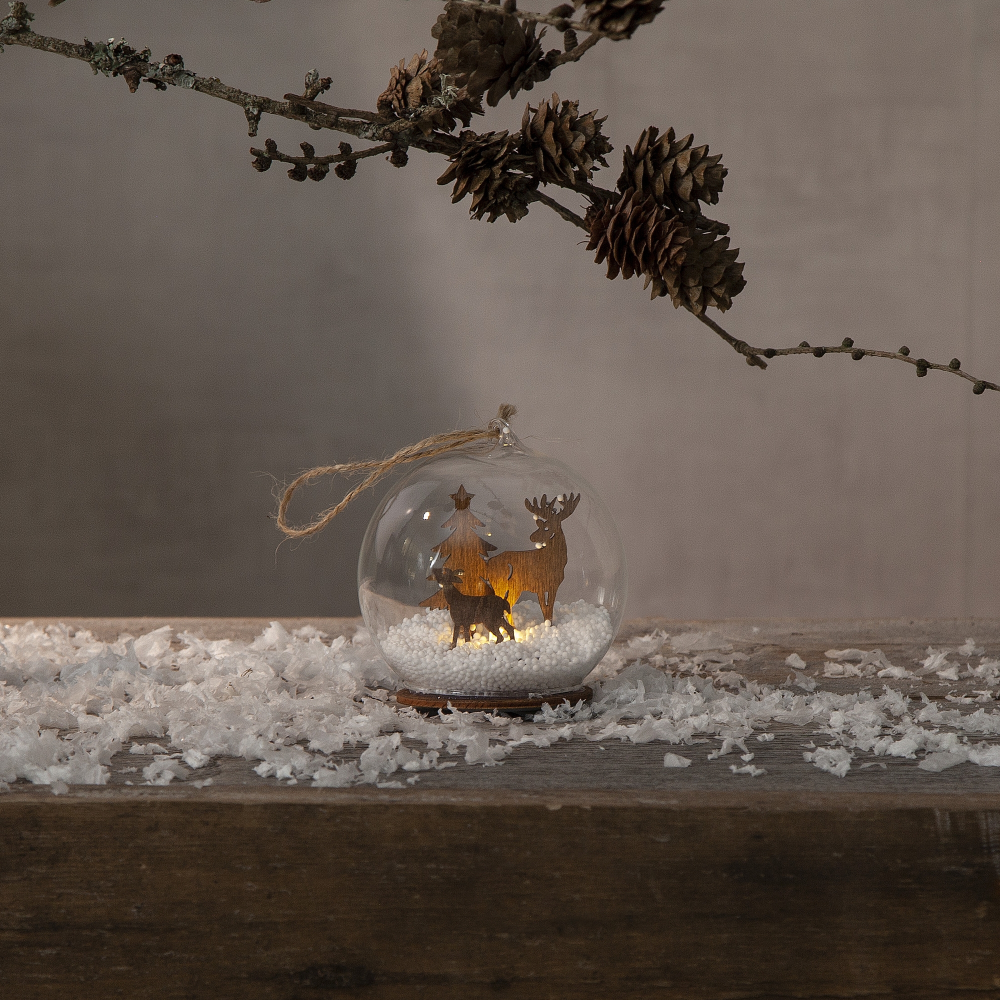 Juldekoration Star Trading Fauna 9 cm