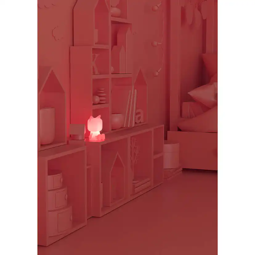 Nattlampa Mobility On Board Cute Animal Light Multicolor
