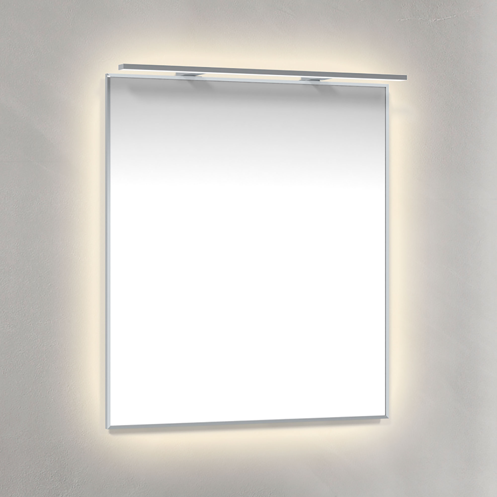 Spegel Macro Design Crown Ambilight Ramp-belysning Med Ram