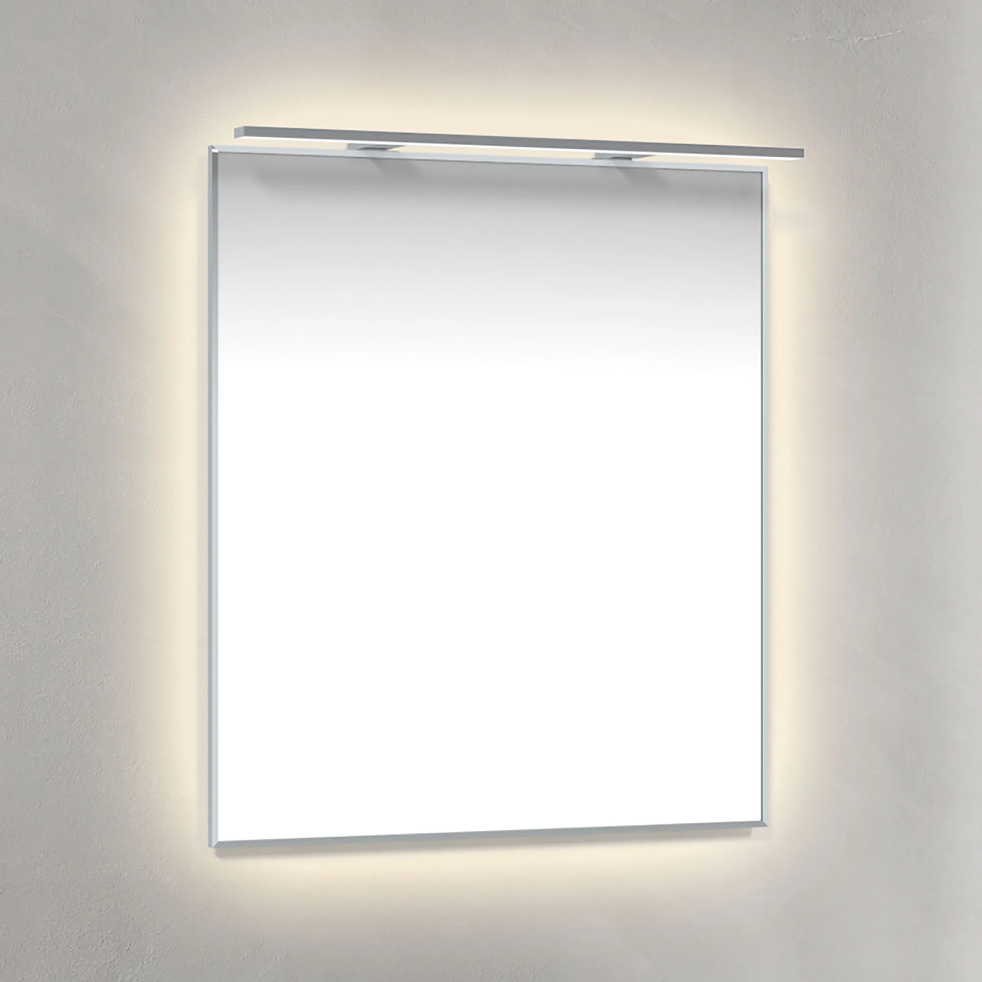 Spegel Macro Design Crown Ambilight Ramp-belysning Med Ram