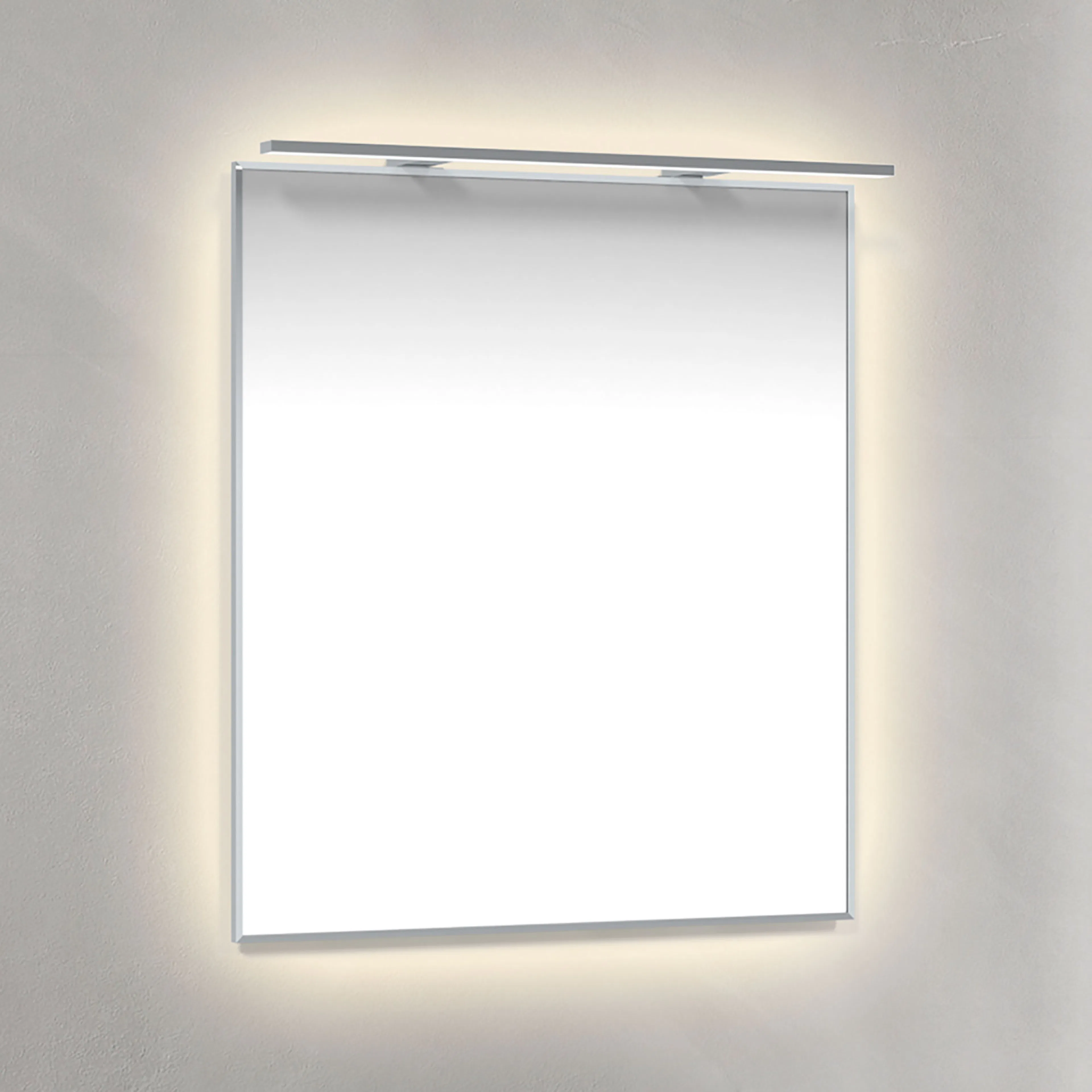 Spegel Macro Design Crown Ambilight Ramp-belysning Med Ram