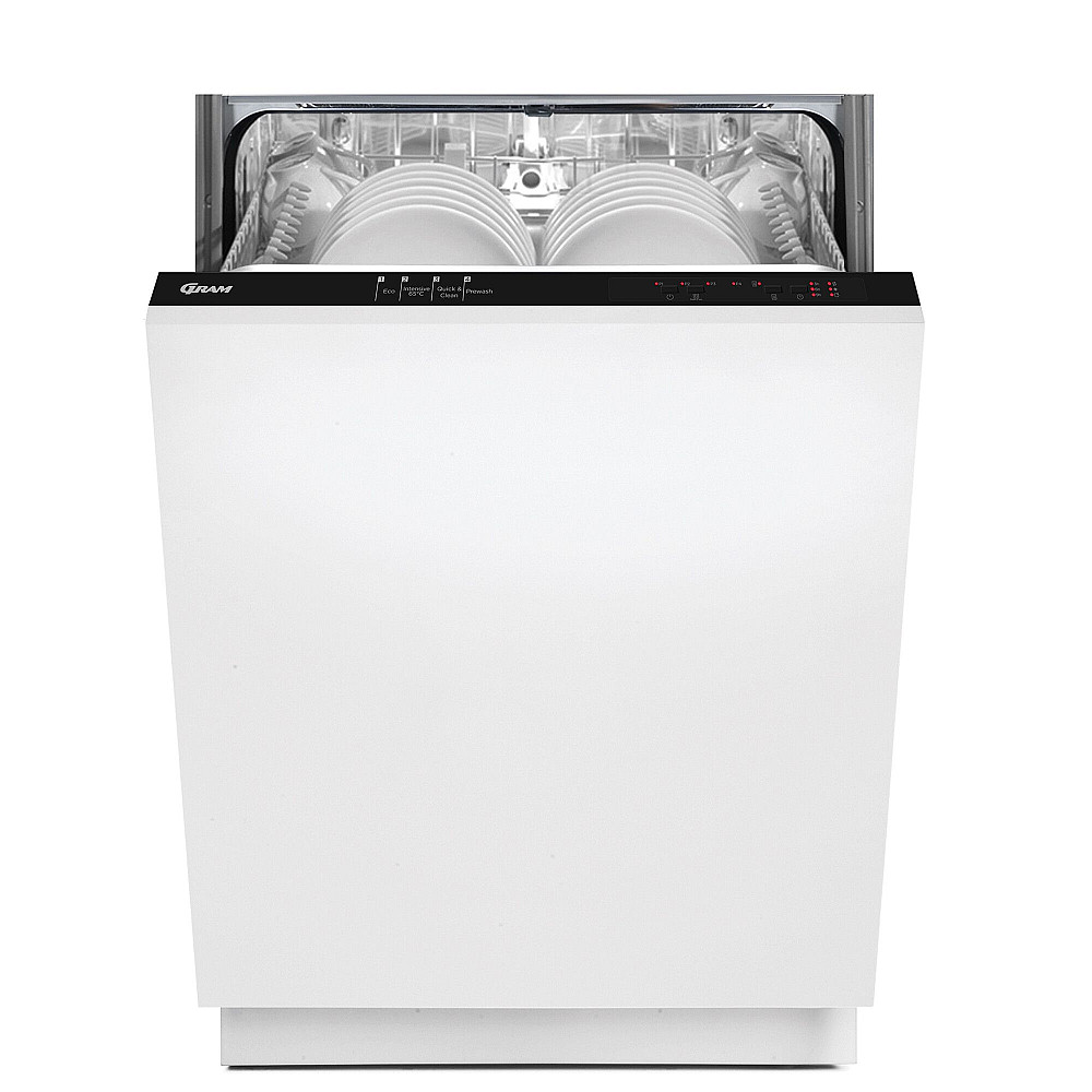 Integrerad Diskmaskin Gram OMI 6100-90 T med AquaStop