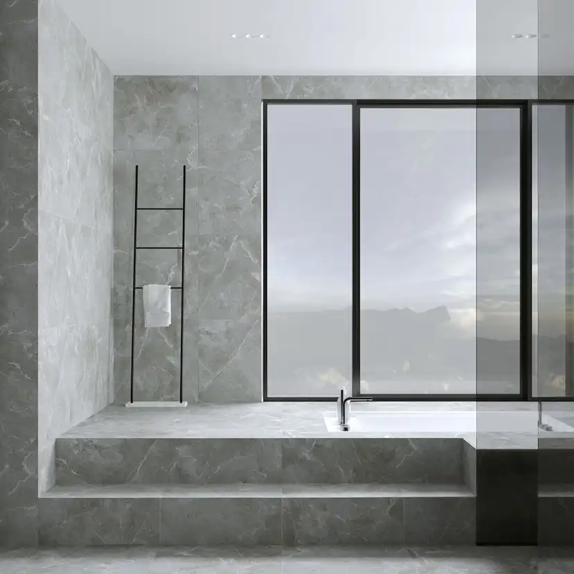 Klinker Tenfors Pulpis Dark Grey Marmor Matt 60x60