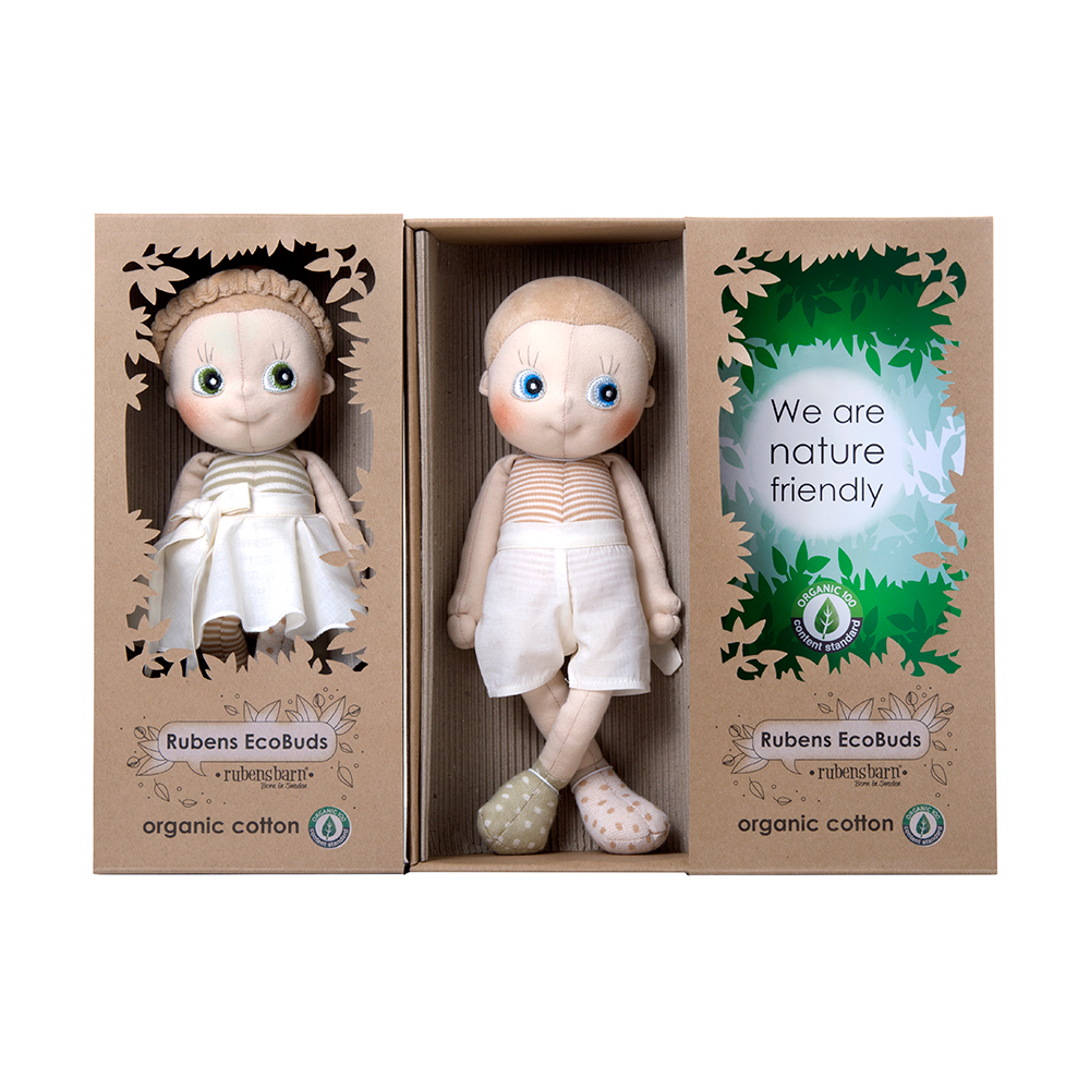 Docka Rubens Barn EcoBuds Hazel