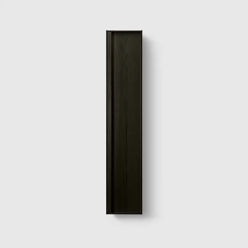 Haven Högskåp H2/TCS32 Dark Wood Right Svart Ask, Högerhängd