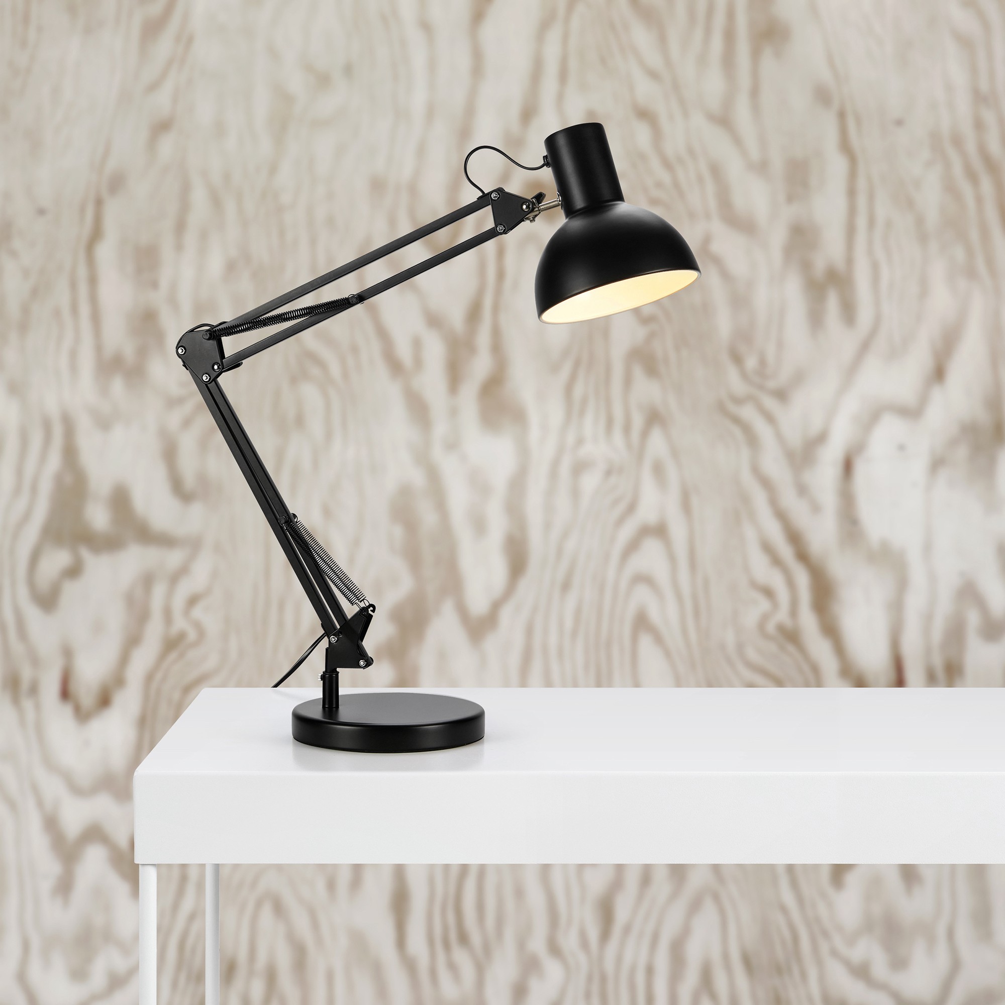 Bordslampa Markslöjd Architect 1L Svart