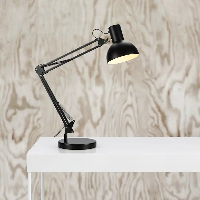 Bordslampa Markslöjd Architect 1L Svart