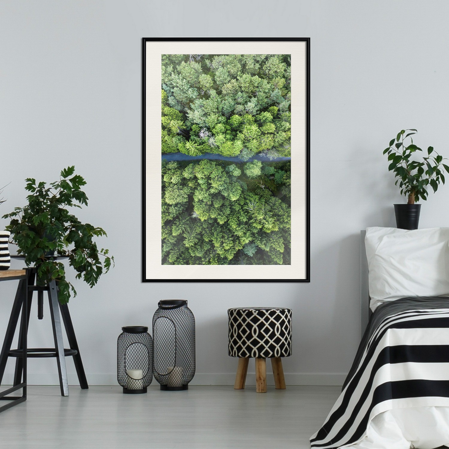 Poster Artgeist Affisch Road Through Forest