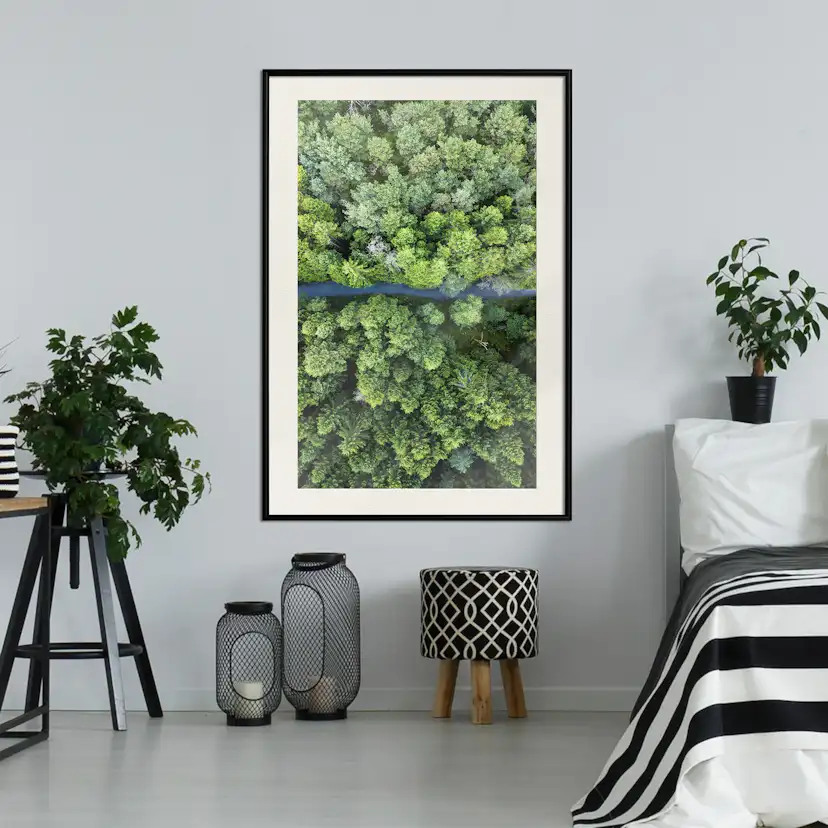 Poster Artgeist Affisch Road Through Forest