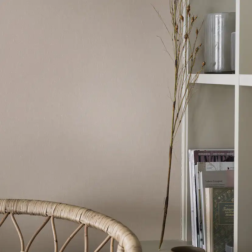 Tapet Boråstapeter Linen Soft Blush 4326 EasyUp, Enfärgad Rosa