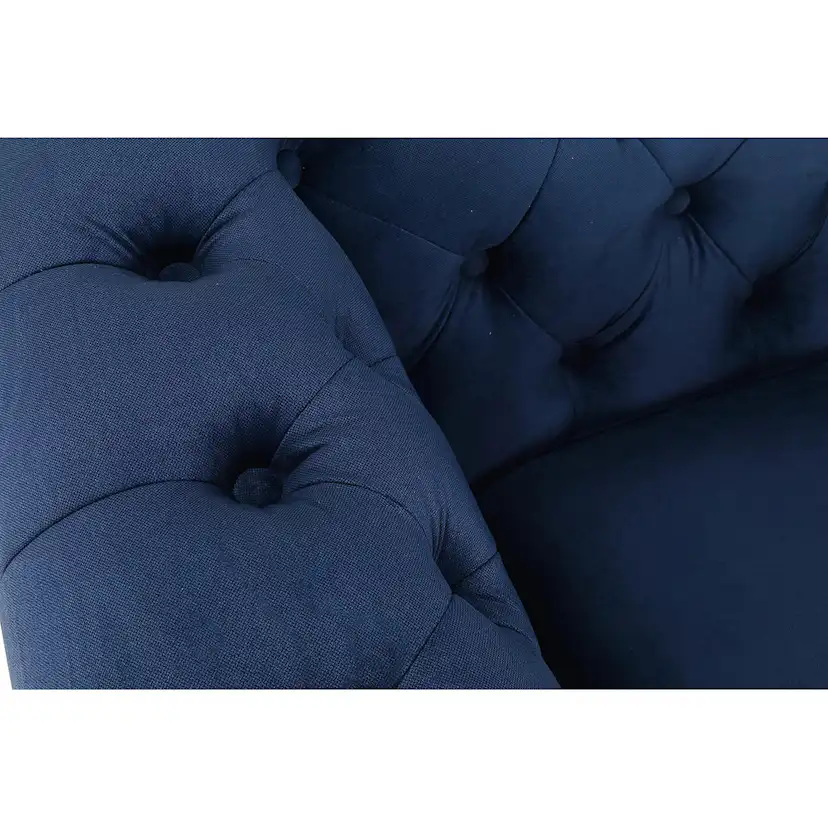 Chesterfield Deluxe Fåtölj Petrolblå