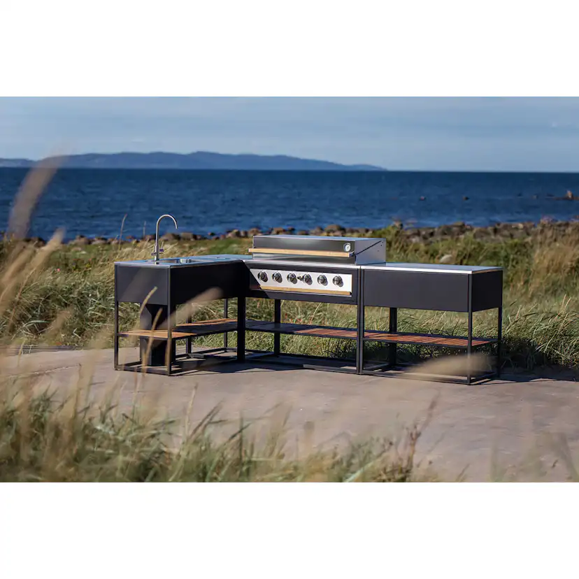 Lådmodul Skeldervik Stainless Countertop