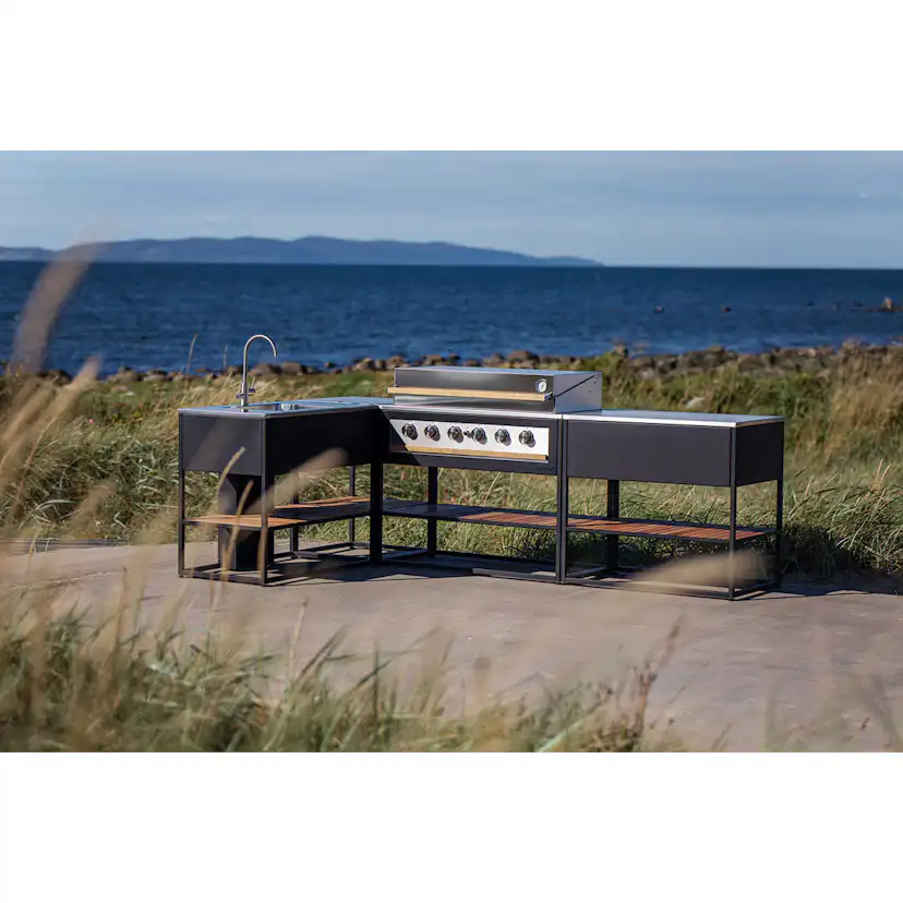 Lådmodul Skeldervik Stainless Countertop