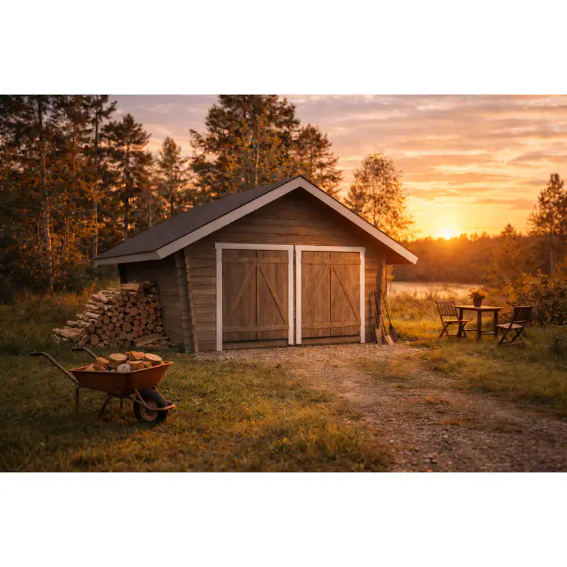 Timmerlada LP Garden Tuplakymppi 20 m²