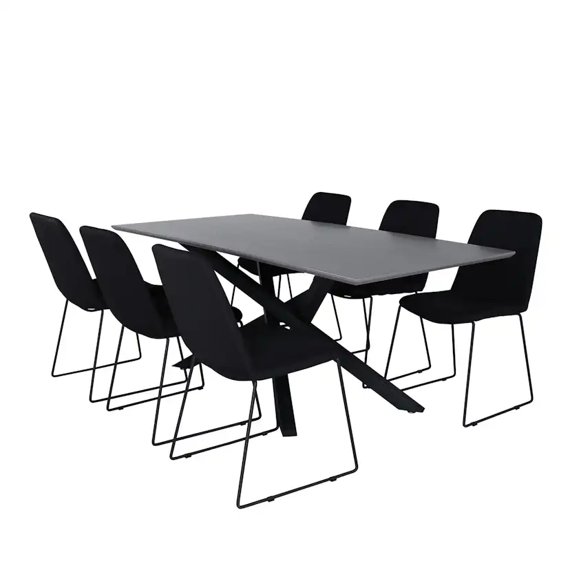 Matgrupp Venture Home Piata med 6 Muscot Stolar