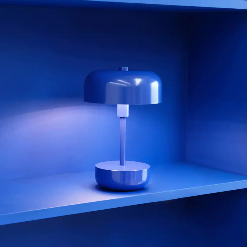 Portabel Bordslampa Dyberg Larsen Haipot LED Uppladdningsbar