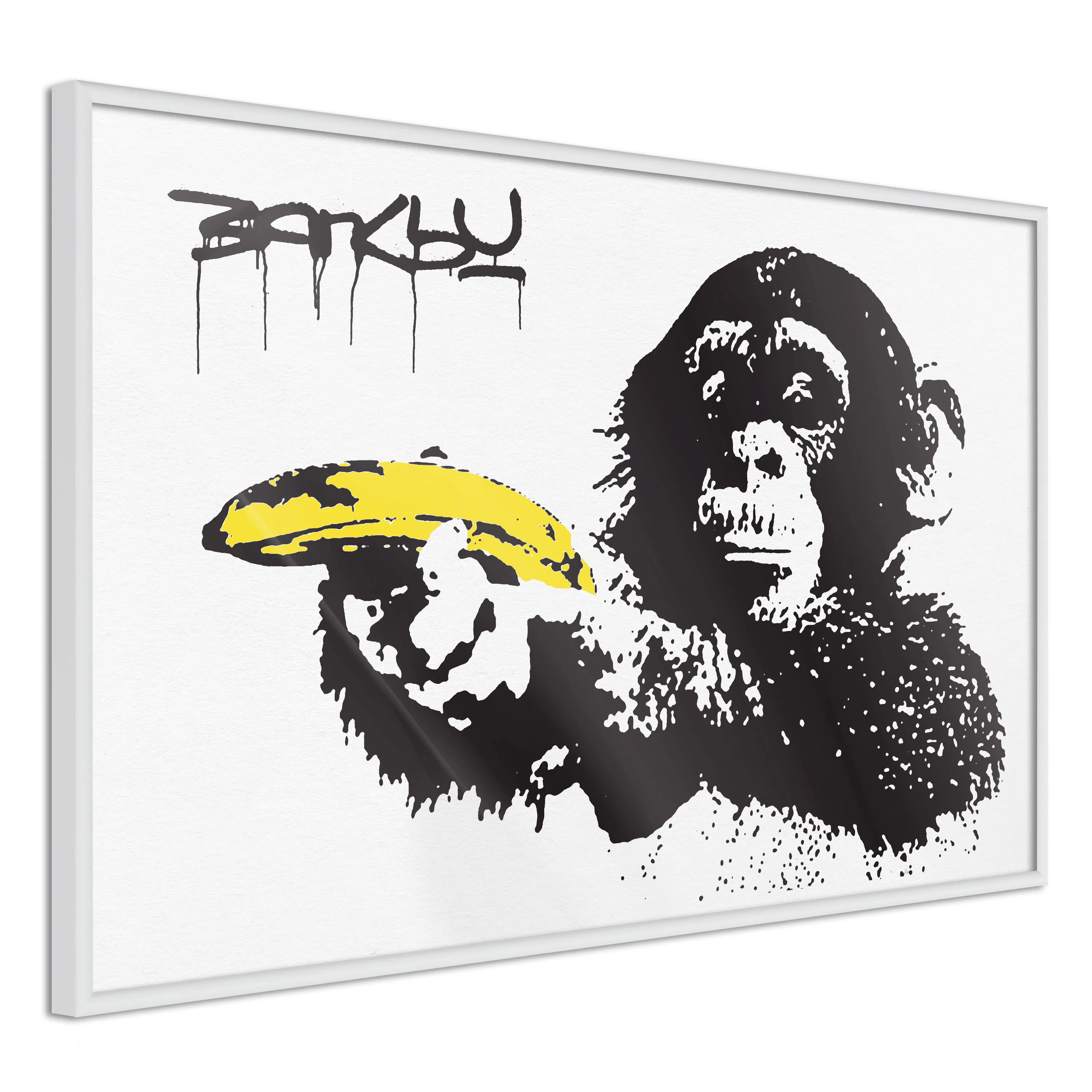 Poster Artgeist Affisch Banana Gun
