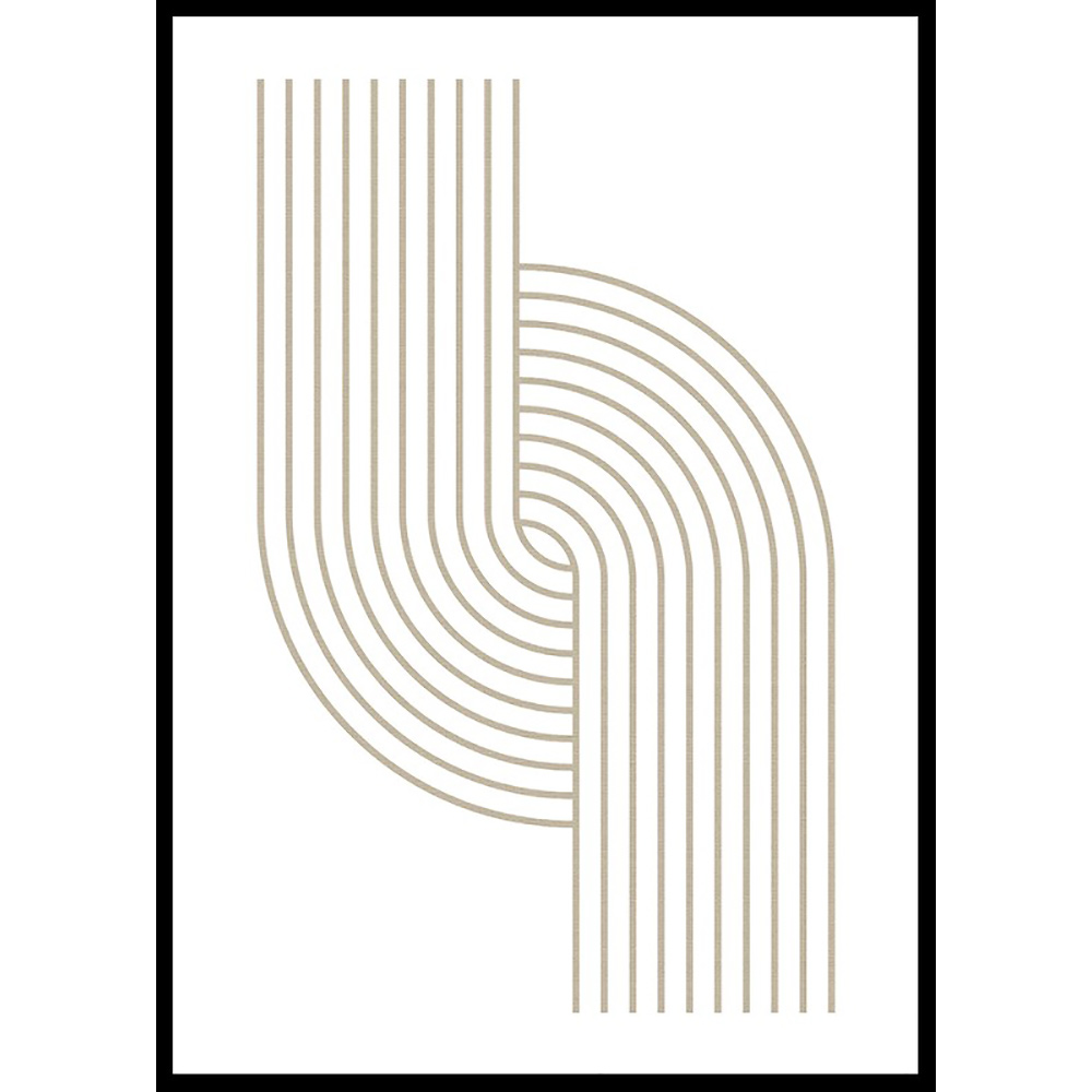 Poster Gallerix Art Lines No1